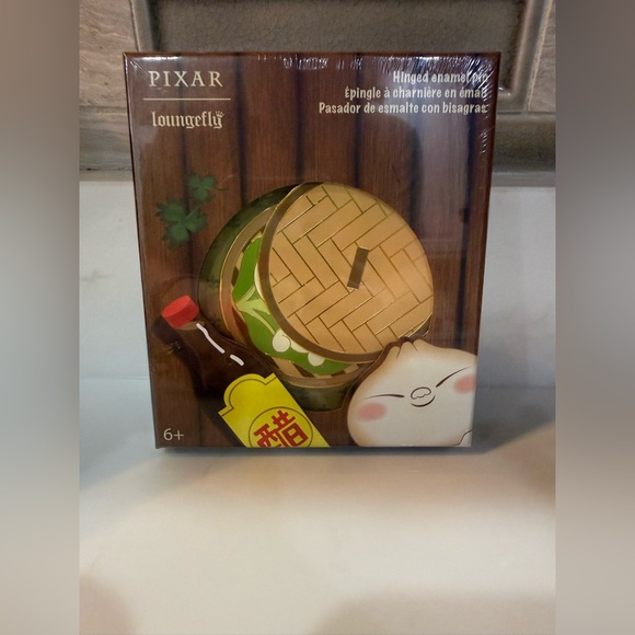 Loungefly Other - Loungefly Pixar Bao Bamboo Steamer 3 inch Collector Box Pin Limited Edition 🆕🆕🆕🆕
